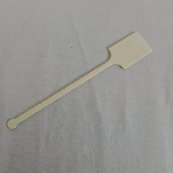 Executives Three at the Classic Set of 5 Swizzle Stir Sticks Off White Red Roman - Picture 5 of 11